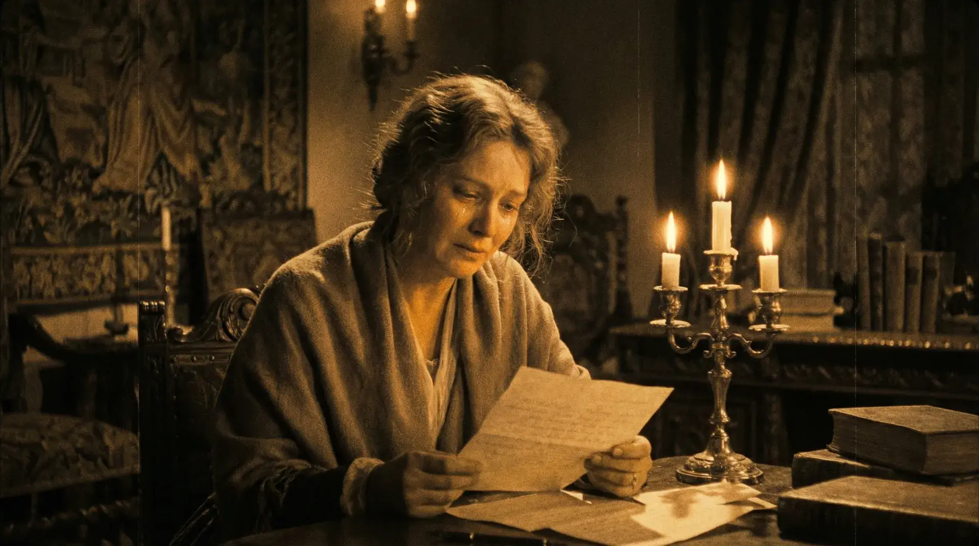 烛光下读信的女人 - 韩国伦理 经典影片美学解析